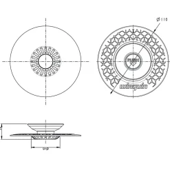 Bouchon universel Uppy 2 en 1 ø110 mm blanc^Wirquin Online