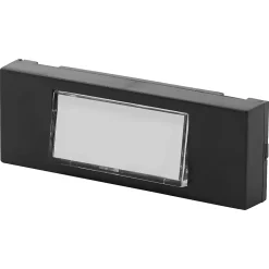 Bouton de sonnette filaire lumineux noir horizontal^Blyss Sale