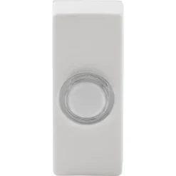 Bouton de sonnette filaire lumineux blanc^Blyss Clearance