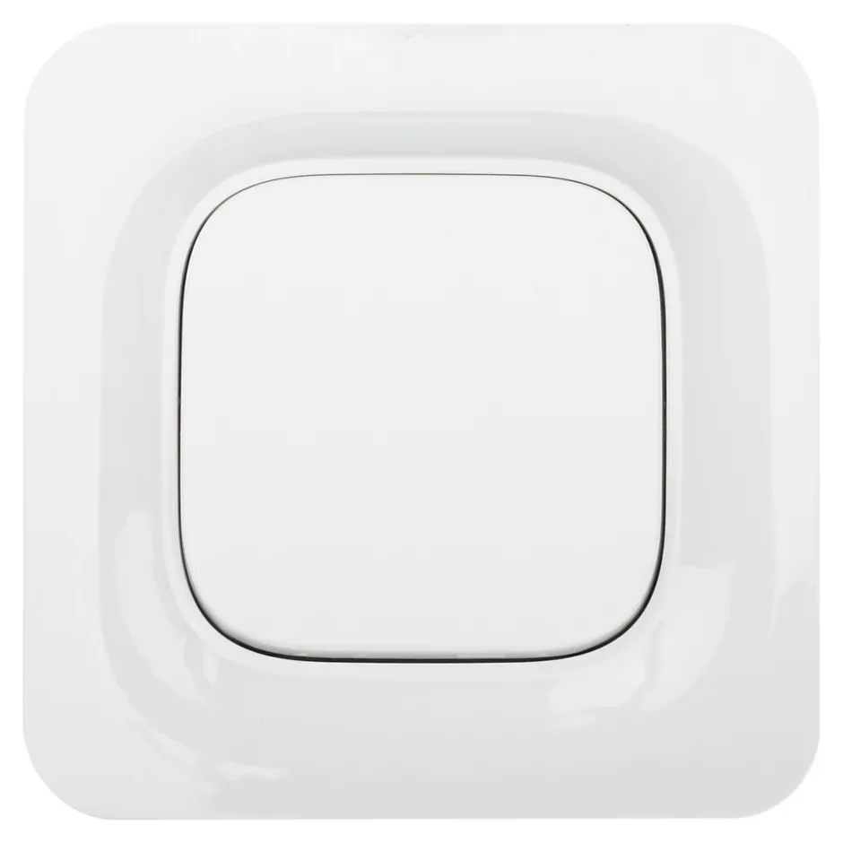 Bouton poussoir Kennet blanc complet-Jacobsen Hot