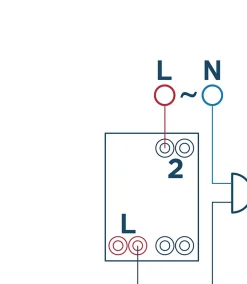 Bouton poussoir Espen blanc à composer-Jacobsen Best