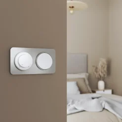 Bouton poussoir Espen blanc à composer-Jacobsen Best