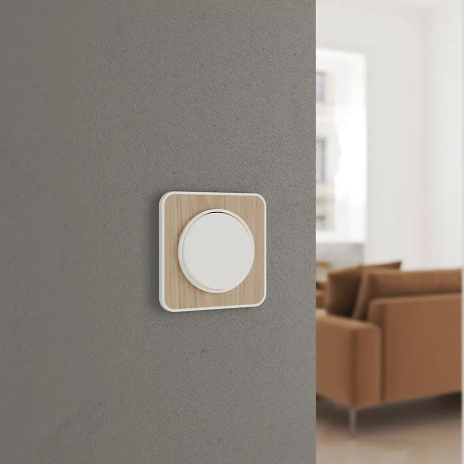 Bouton poussoir Espen blanc à composer-Jacobsen Best