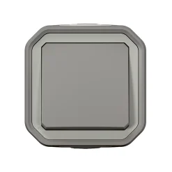 Bouton poussoir Plexo gris en saillie-Legrand Sale