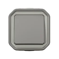 Bouton poussoir Plexo gris en saillie-Legrand Sale