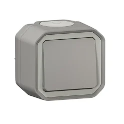 Bouton poussoir Plexo gris en saillie-Legrand Sale