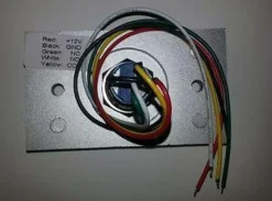 Bouton poussoir rectangulaire aluminium rétroéclairé sb5hkr-BT SECURITY Best