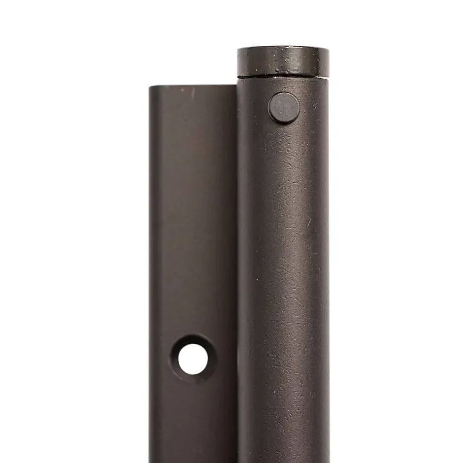 Bras à ressort ferme porte, a corps très fin en Aluminium anodisé noir-Hardwarexchange