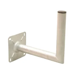 Bras coudé Diamètre 50mm Déport 350mm Acier Galva Fixation Antenne tnt Satellite-Hdsat Sale