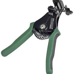 M10981 Pince à dénuder automatique, mâchoires SK 5, poignée bi-matière, butée réglable-Brüder Mannesmann Outlet