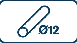 Bâton de colle PVC câbles transparente 190 mm , 16 pièces-Rapid Online