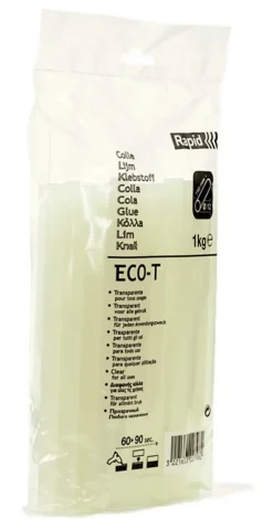 Bâtons de colle 12 mm pour usage général - 1 kg. Sac plastique-Rapid Sale