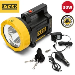 BULLDOG: projecteur rechargeable 30W^Velamp Hot