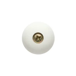 Butée ø30 x Hauteur 17 mm caoutchouc blanc^Diall