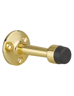 Butoir de porte balustre, 75mm, doré --Thirard