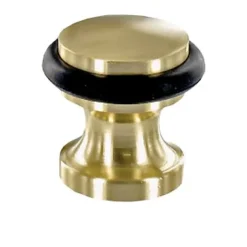Butoir de porte zamak laitonné doré Ø2,9 cm^Diall New