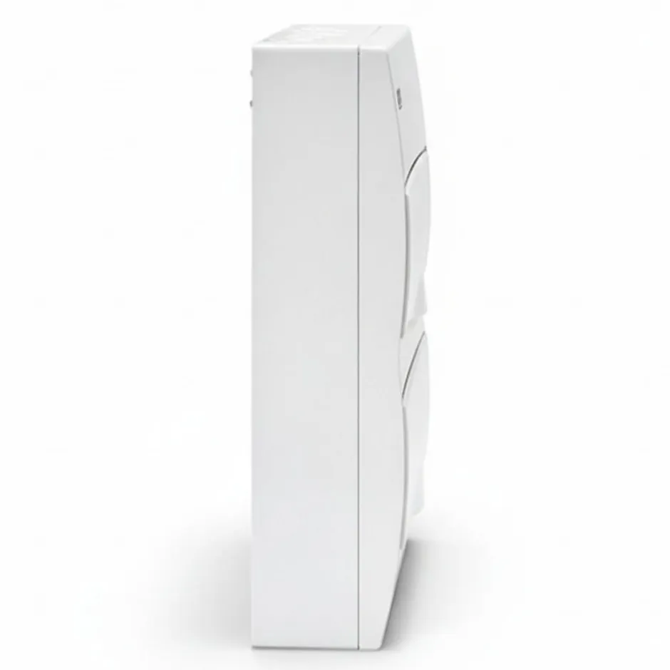 Bv24po - Tableau De Distribution Résntiel - 2 Rangées De 12 Modules - 353x264x99mm - Avec Rail Din^Ide New