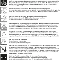 C602 Corniche plafond - 5,5x5x200cm (h x p x L) - Carton complet-Orac Decor Clearance