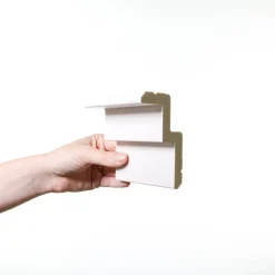 C390 STEPS Corniche plafond pour éclairage indirect et cache tringle à rideaux - 6x10x200cm (h x p x L) - A l'unité^Orac Decor Clearance