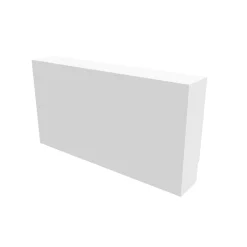 Cache nourrice plomberie en acier Blanc - Largeur fixe - Taille 3 : 450 x 850 x 150 mm-Atole Outlet