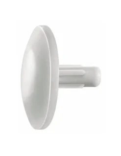 Cache vis Nylon Blanc Diamètre de tête: 15 QUEU2.5X7 - 1 pièce-Spax Outlet