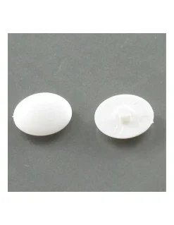 Cache vis Tête fraisée TORX TORX T15 Diamètre de tête: 12 Nylon RAL9010 blanc pur - 1 pièce^Vis Express Best