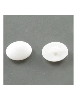 Cache vis Tête fraisée TORX TORX T25 Diamètre de tête: 13.5 nylon blanc - 100 pièces^Vis Express Sale