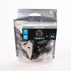 Cache-écrou Scell It noir ø8 mm, 20 pièces^Scell-It Hot