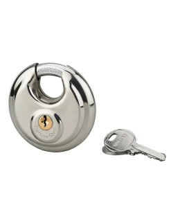 Cadenas à clé Astra UNIKEY (achetez-en plusieurs, ouvrez avec la même clé), 70mm, anse acier, 2 clés --Thirard Online