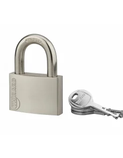 Cadenas à clé Cinox, inox, extérieur, anse inox, 60mm, 3 clés --Thirard Clearance