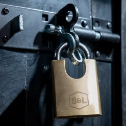 Cadenas à clé laiton 50 mm^Smith & Locke Clearance