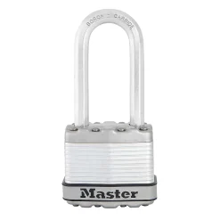 Cadenas à clé Excell M1EURDLH acier laminé l.45 mm hauteur de l'anse 51 mm-Master Lock Hot