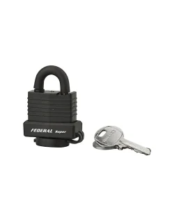 Cadenas à clé Sea Line UNIKEY (achetez-en plusieurs, ouvrez avec la même clé), 35mm, 2 clés --Thirard New