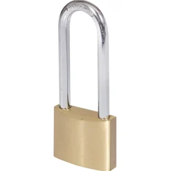 Cadenas à clé BC7730L (1151) en laiton anse longue l.30 x H. 27 mm-Smith & Locke