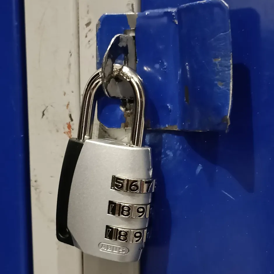 Cadenas à combinaison alliage de zinc et acier ⌀5mm^Abus Discount