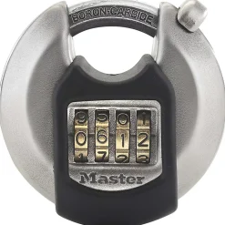 Cadenas à combinaison Excell M40EURDNUM disque en zinc Ø70 mm hauteur de l'anse 16 mm-Master Lock Sale