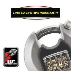 Cadenas à combinaison Excell M40EURDNUM disque en zinc Ø70 mm hauteur de l'anse 16 mm-Master Lock Sale