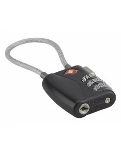 Cadenas à combinaison TSA à cable, 3 chiffres, voyage, 30mm --Thirard Online