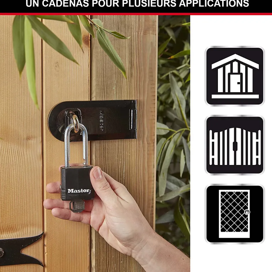 Cadenas Acier laminé Excell 48 x 46-Master Lock Hot