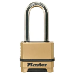 Cadenas Haute Sécurité Combinaison Zinc Anse XL Extérieur M175EURDLH-Master Lock