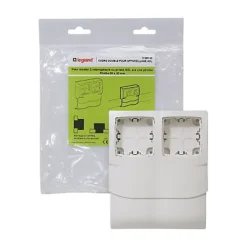 Cadre 2 postes appareillage saillie pour plinthe 80 x 20 mm-Legrand Online