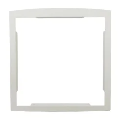 Cadre d'encastrement Blanc neige brillant RAL 9016^Renz Discount