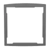 Cadre d'encastrement Gris perle 7037M^Renz Best