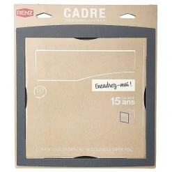 Cadre d'encastrement Gris anthracite 7016M-Renz Clearance