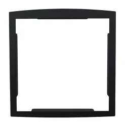 Cadre d'encastrement Noir mat 9005M^Renz