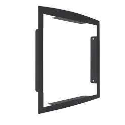 Cadre d'encastrement Noir Sablé RAL 2100 MS-Renz Discount