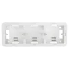 Cadre en saillie 3 postes Espen blanc^Jacobsen New