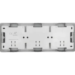 Cadre en saillie 3 postes Espen aluminium^Jacobsen Best