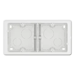 Cadre saillie Céliane 2 postes blanc^Legrand Hot