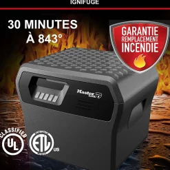 Caisson de sécurité ignifugé et étanche format L MasterLock^Master Lock Outlet